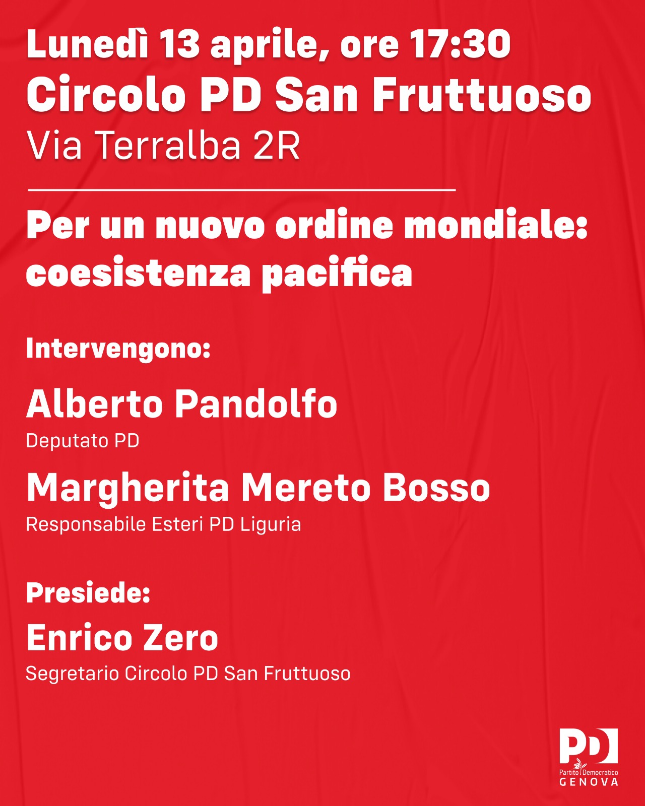 Per un nuovo ordine mondiale: coesistenza pacifica